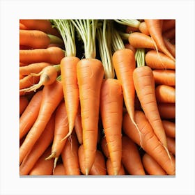 Carrots For Sale 3 Canvas Print