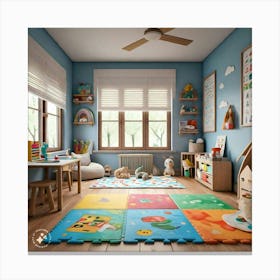 Children'S Room 5 Canvas Print