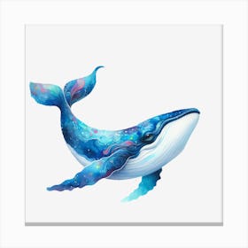 Whale Png Canvas Print