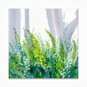 Flowers Illustration 3 Canvas Print