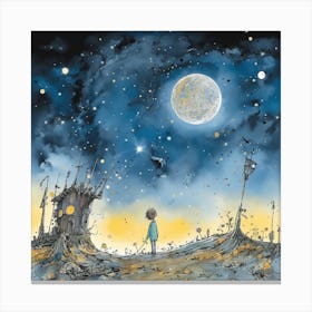 Child'S Night Canvas Print