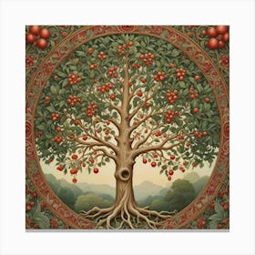 William Morris Floral Pattern Floral Reverie (4) Canvas Print