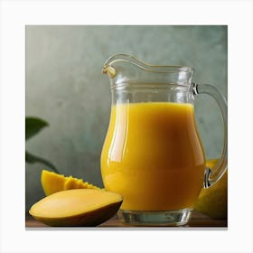Mango Juice Canvas Print