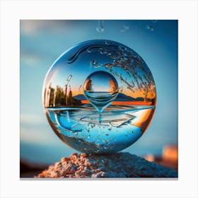 Miracle Of Water Canvas Print