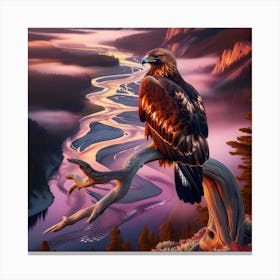 Golden Eagle Canvas Print