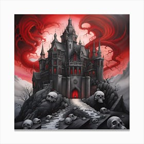 Gothic Castle Canvas Print