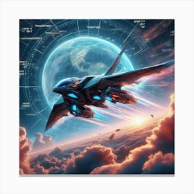 Spaceship 5 Canvas Print