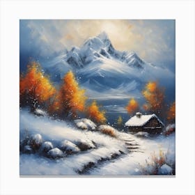 Winter Landscape 2 Canvas Print