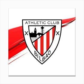 Athletic Club Bilbao Logo Wall Art 4 Canvas Print