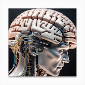 Brain Of A Robot 2 Canvas Print