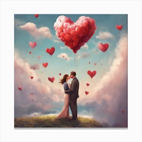 Love Is In The Air Art Print (8) Canvas Print