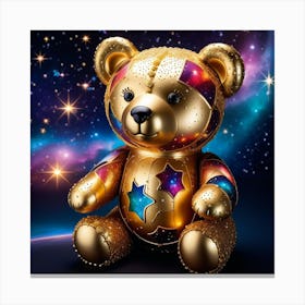 Tiffany Teddy Bear Canvas Print