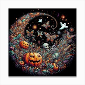 Halloween Pumpkins 2 Canvas Print