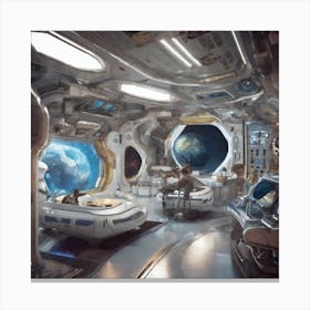 Space Station 71 Canvas Print