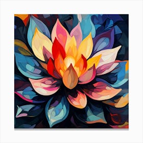 Lotus Flower 9 Canvas Print