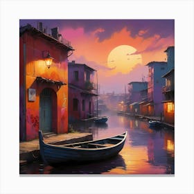 Venice Painting Canvas Print