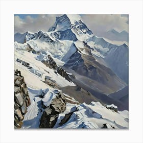 MountEverest Canvas Print