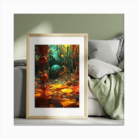 Abstract Painting 3 Canvas Print