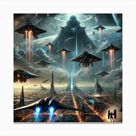 The Stratosphere Descends Episode3 Canvas Print