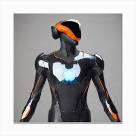 Futuristic Suit 26 Canvas Print