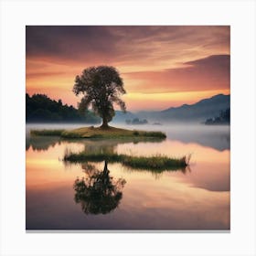 Peaceful Landscapes Photo (25) Canvas Print