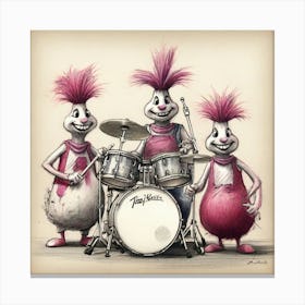 Trolls 4 Canvas Print