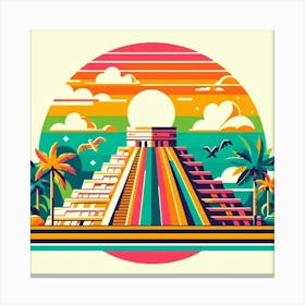 Chichén Itzá 2 Canvas Print