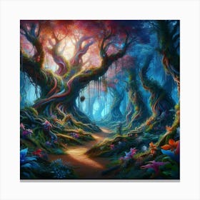 Fairytale Forest Canvas Print