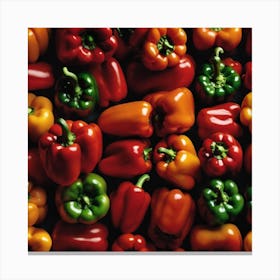 Red Peppers 5 Canvas Print