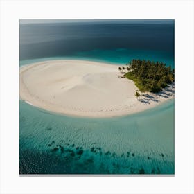 White Sand Island 1 Canvas Print