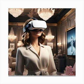 Vr Glasses Canvas Print