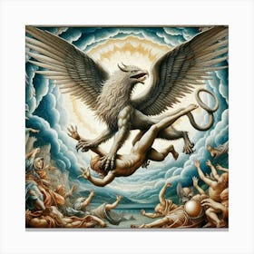 Eagle Of God Canvas Print