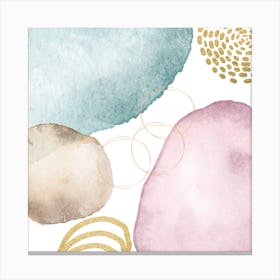 Watercolor Abstract Painting Canvas Print