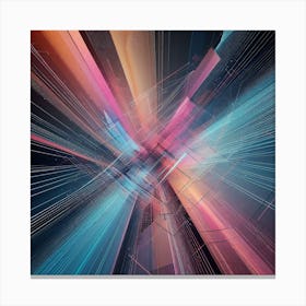 Abstract Background Canvas Print