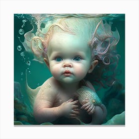 Mermaid 9 Canvas Print