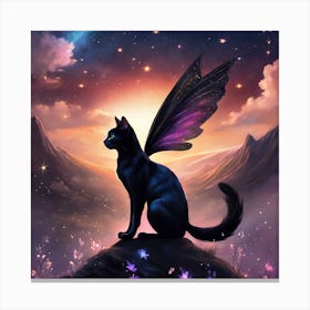 Fairy Cat Canvas Print