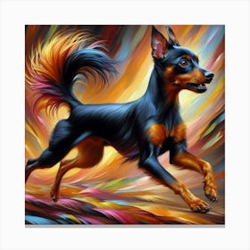 Funny dog 1 Canvas Print