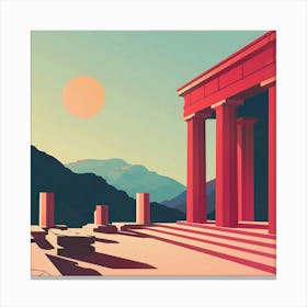 Acropolis 7 Canvas Print