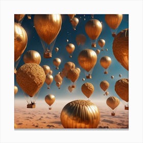 dream of gold Canvas Print