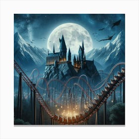 Hogwarts Castle 1 Canvas Print