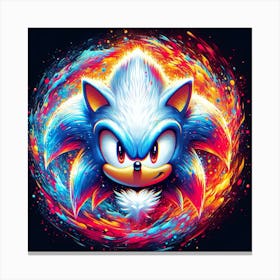 Sonic The Hedgehog 86 Canvas Print