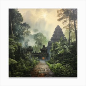 Angkor Temple Canvas Print