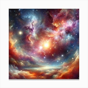 Cosmic Whirl 6 Canvas Print