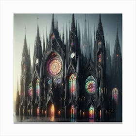 Cathedral Of Light 3 Canvas Print