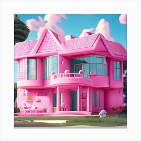 Barbie Dream House (390) Canvas Print