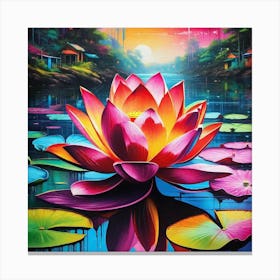 Lotus 13 Canvas Print