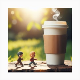 Coffee Stock Videos & Royalty-Free Footage Canvas Print