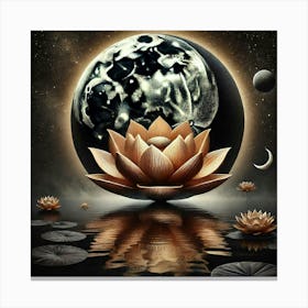 Lotus Flower 171 Canvas Print