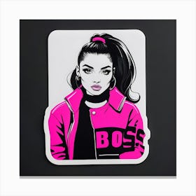 Boss Girl Canvas Print