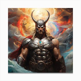 Thor on Valhalla Canvas Print